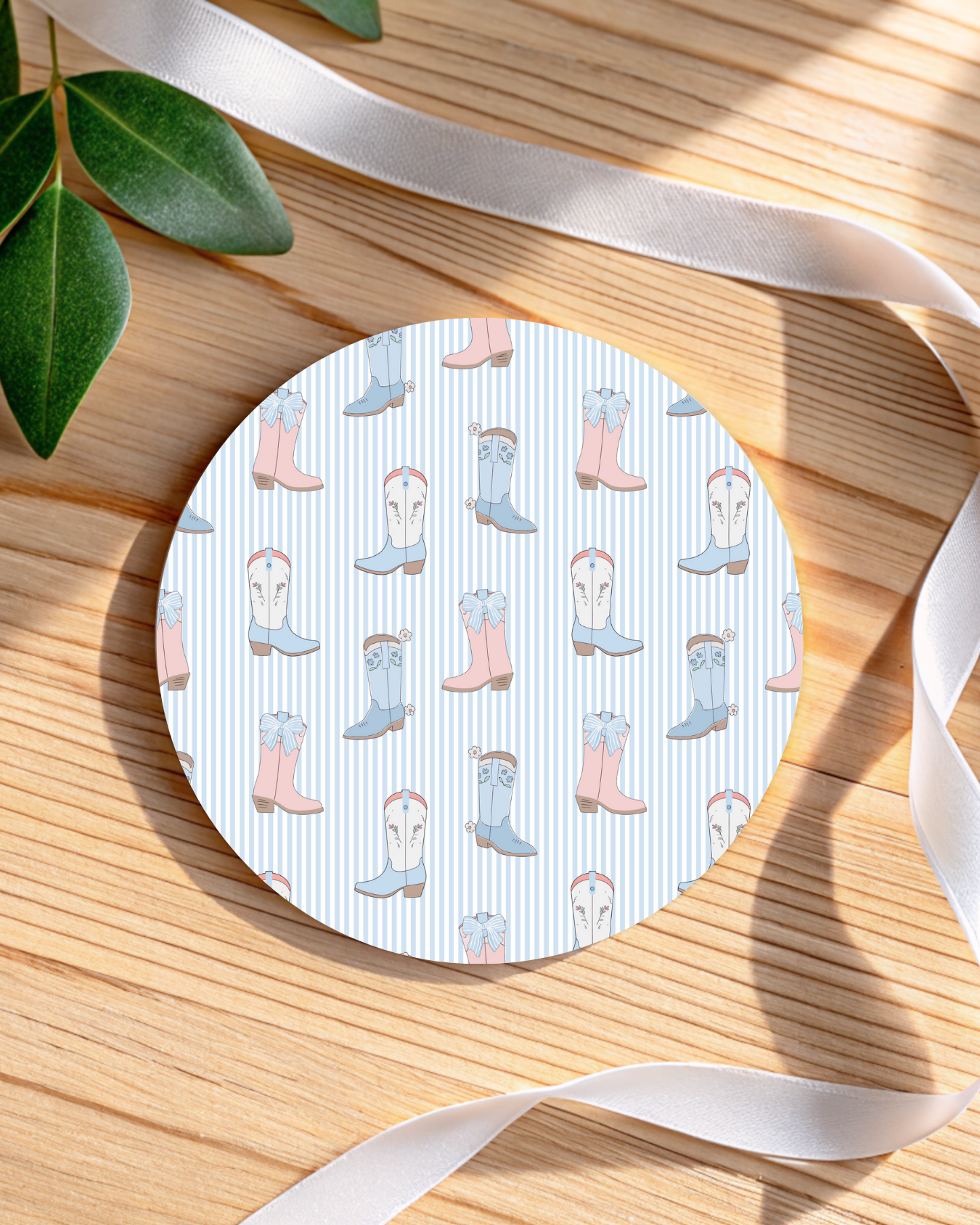 Coastal Cowgirl Coaster