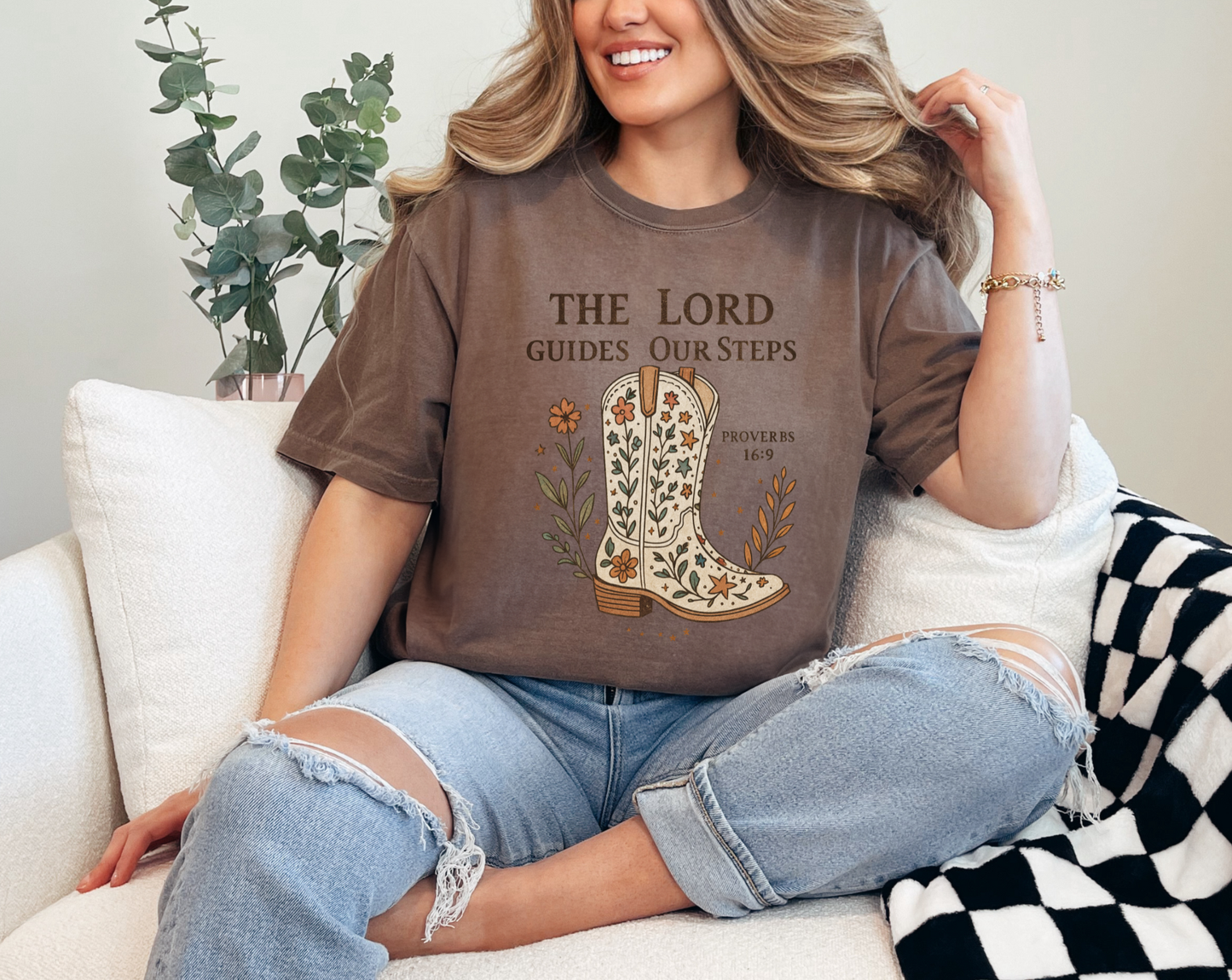 The Lord Guides Our Steps T-Shirt