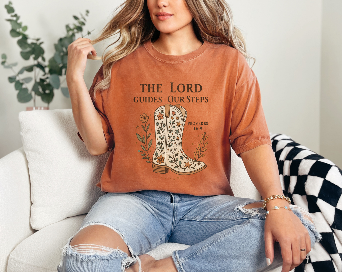 The Lord Guides Our Steps T-Shirt
