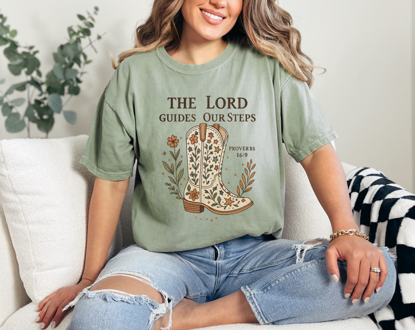 The Lord Guides Our Steps T-Shirt