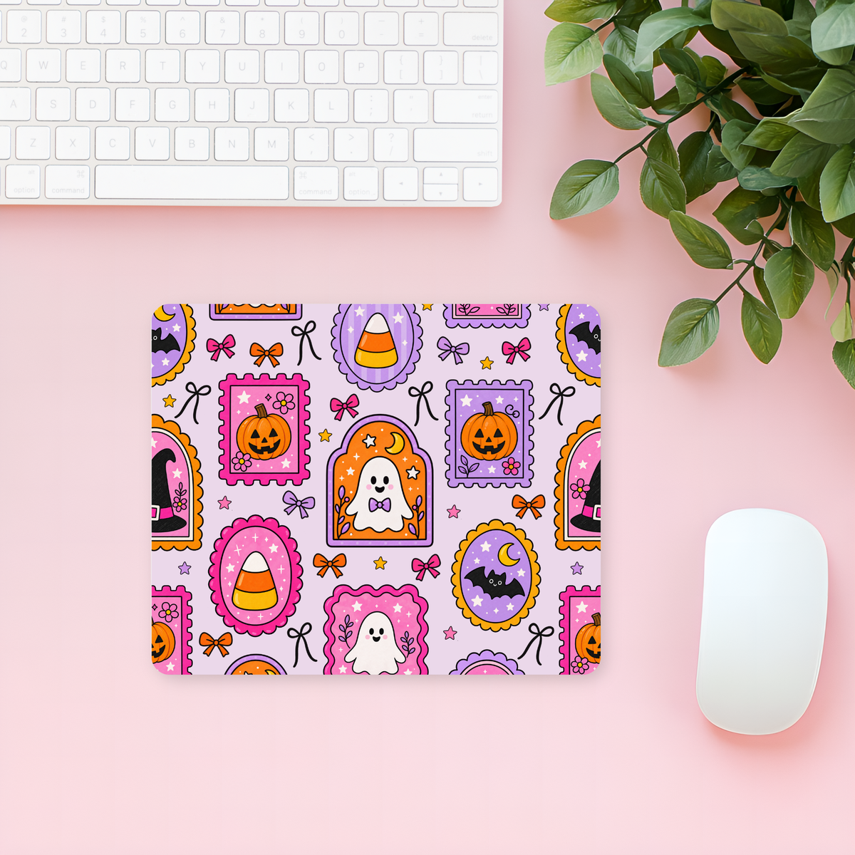 Halloween Stamp Mouse Pad