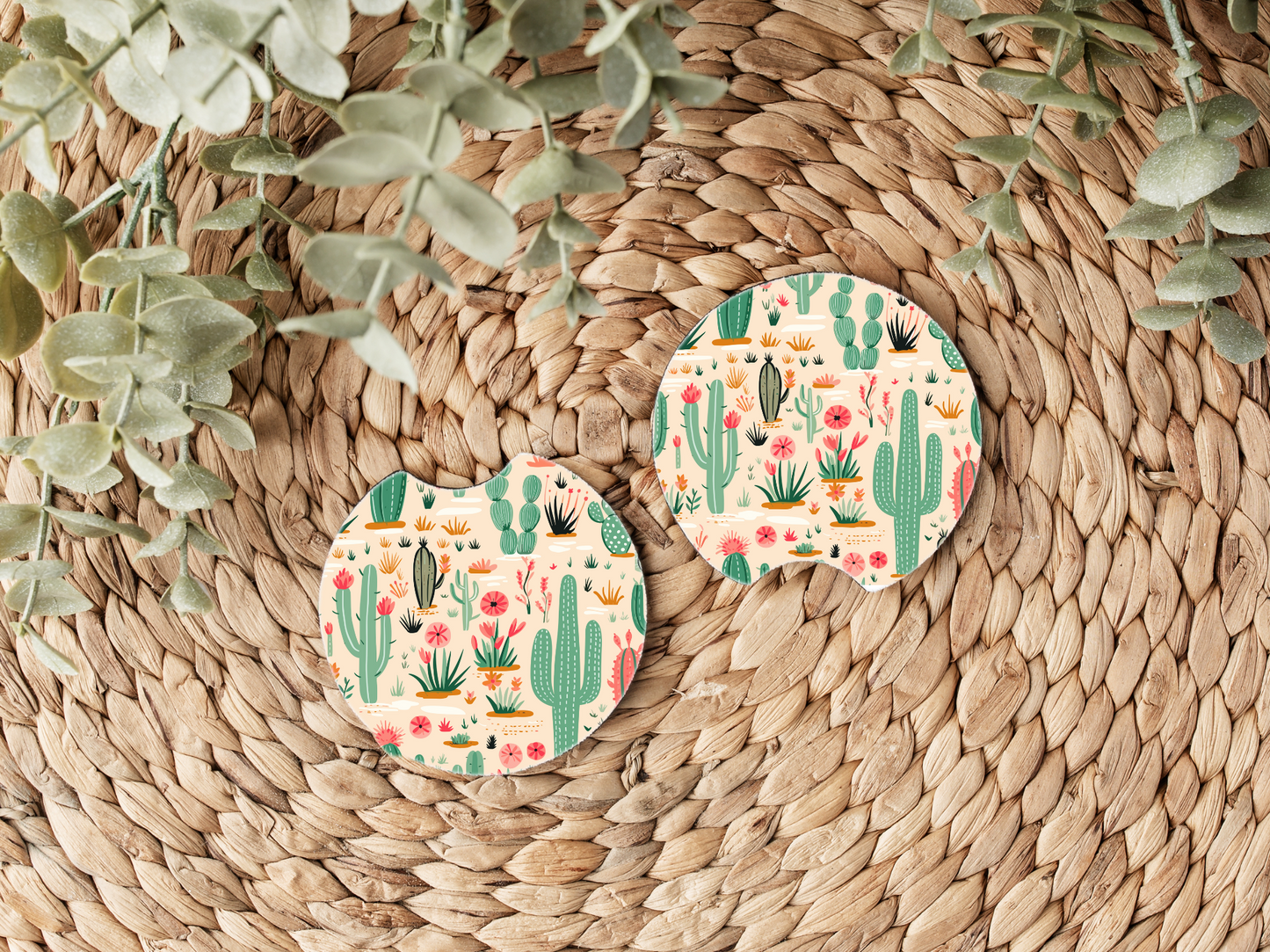 Desert Chic Car Coasters