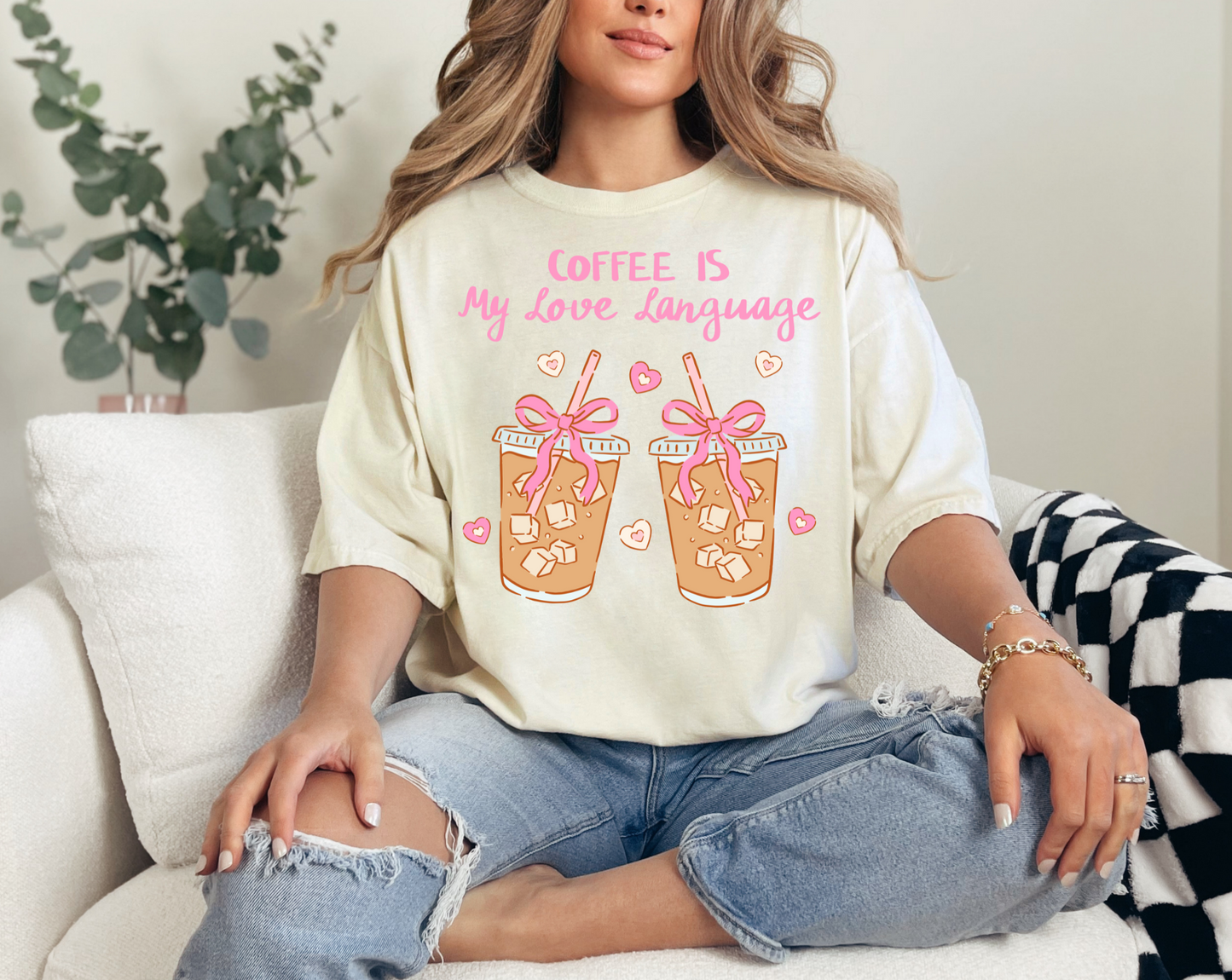 Coffee is My Love Language T-Shirt