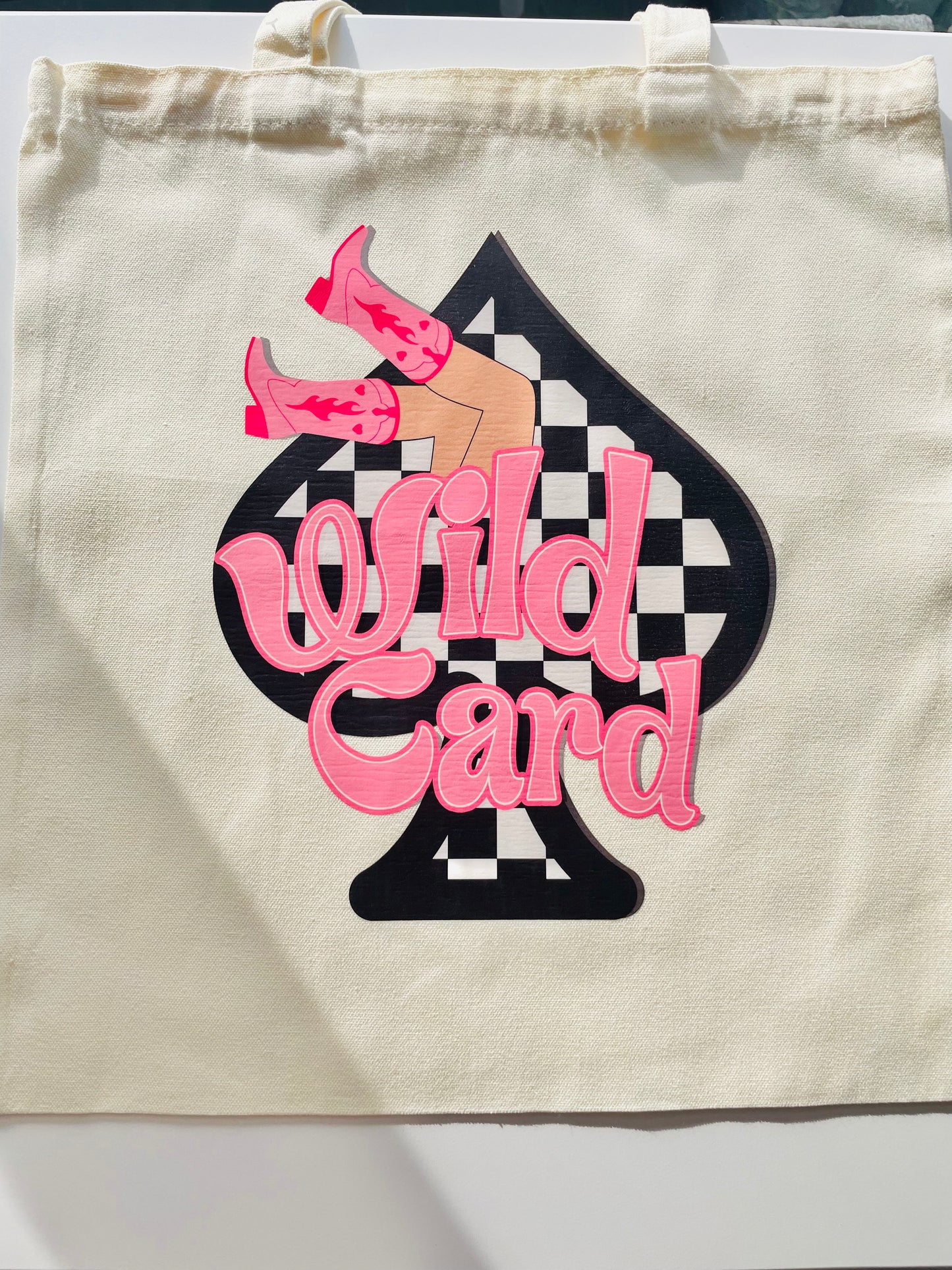 Wild Card Tote Bag