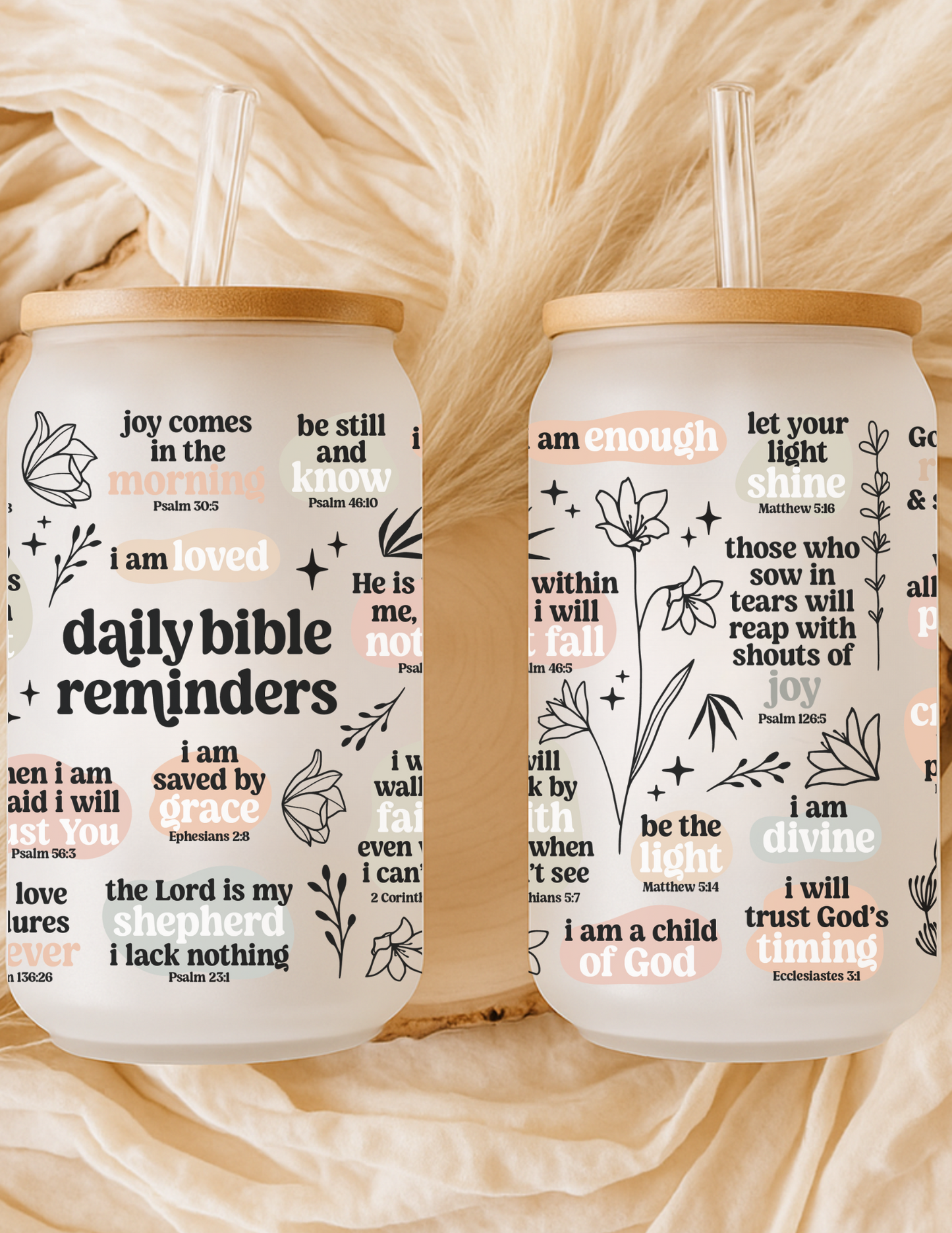 Daily Bible Reminders 16 oz Cup
