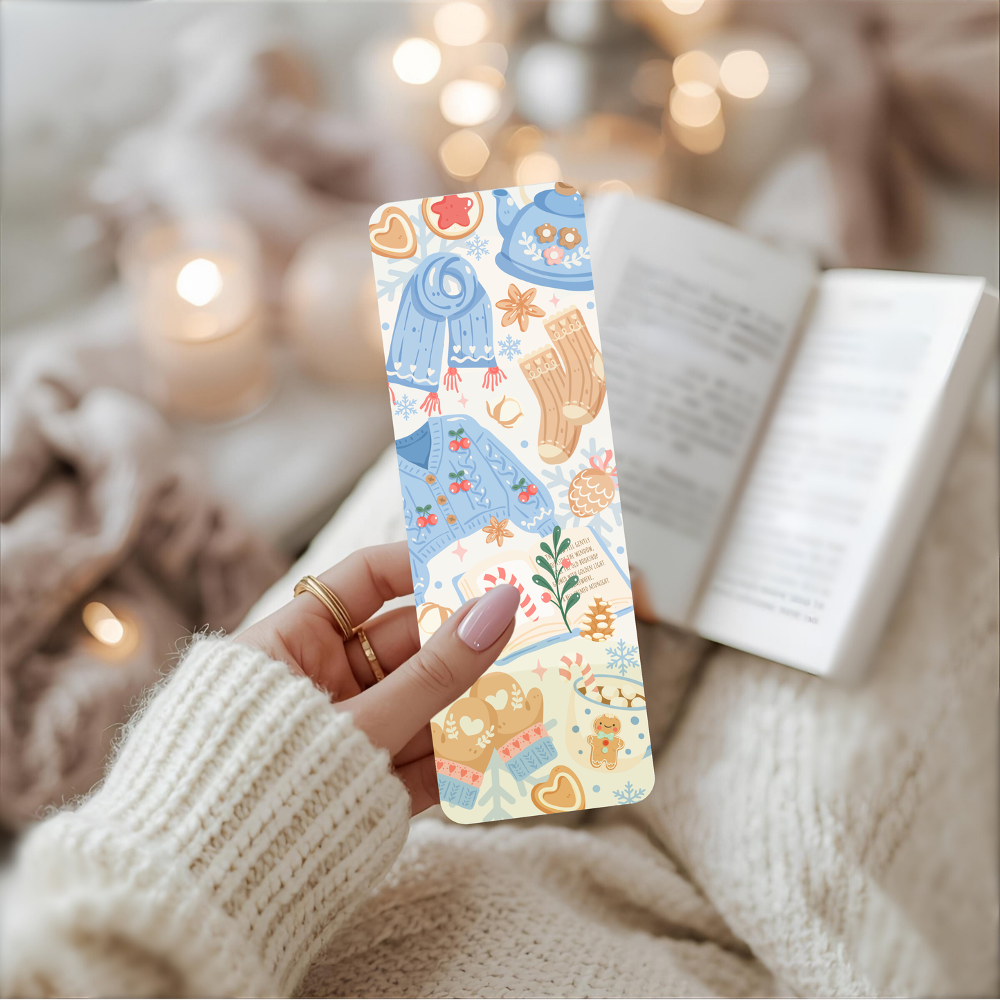 Cozy Winter Days Bookmark