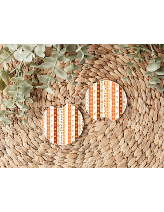 Harvest Babe Car Coasters