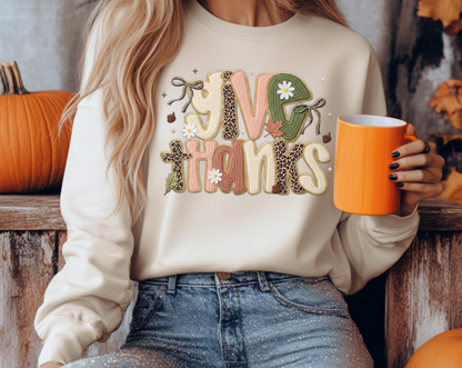 Give Thanks Sweater