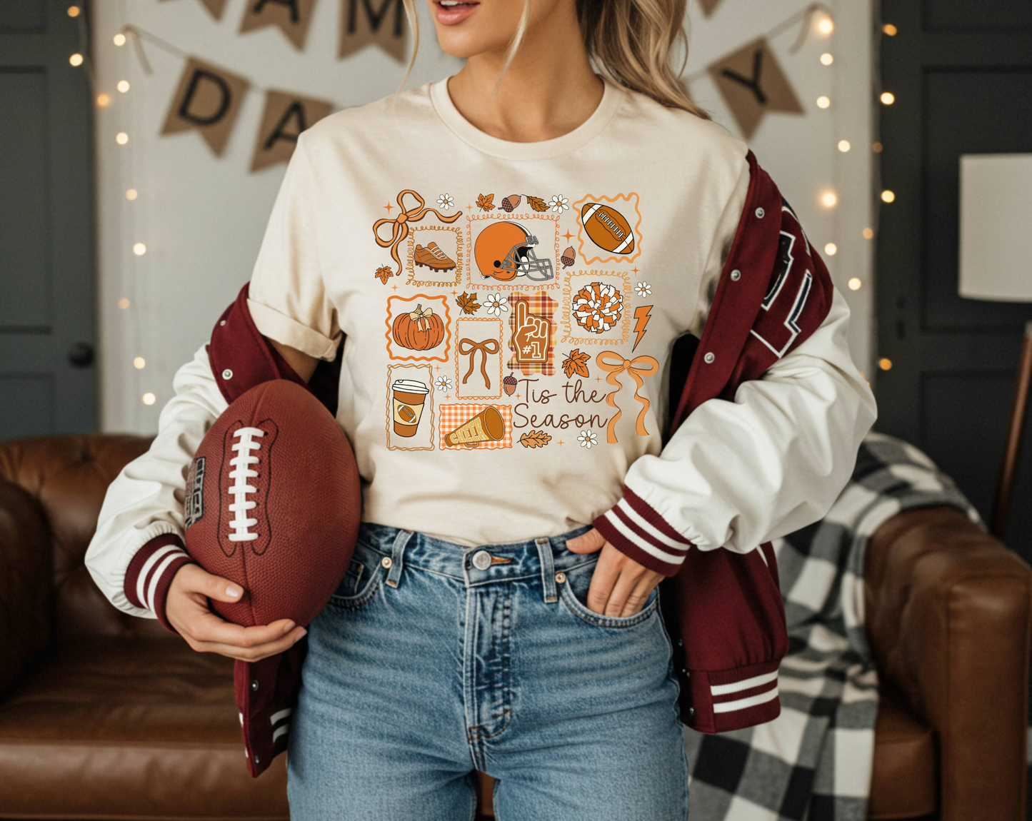 Football and Fall T-Shirt