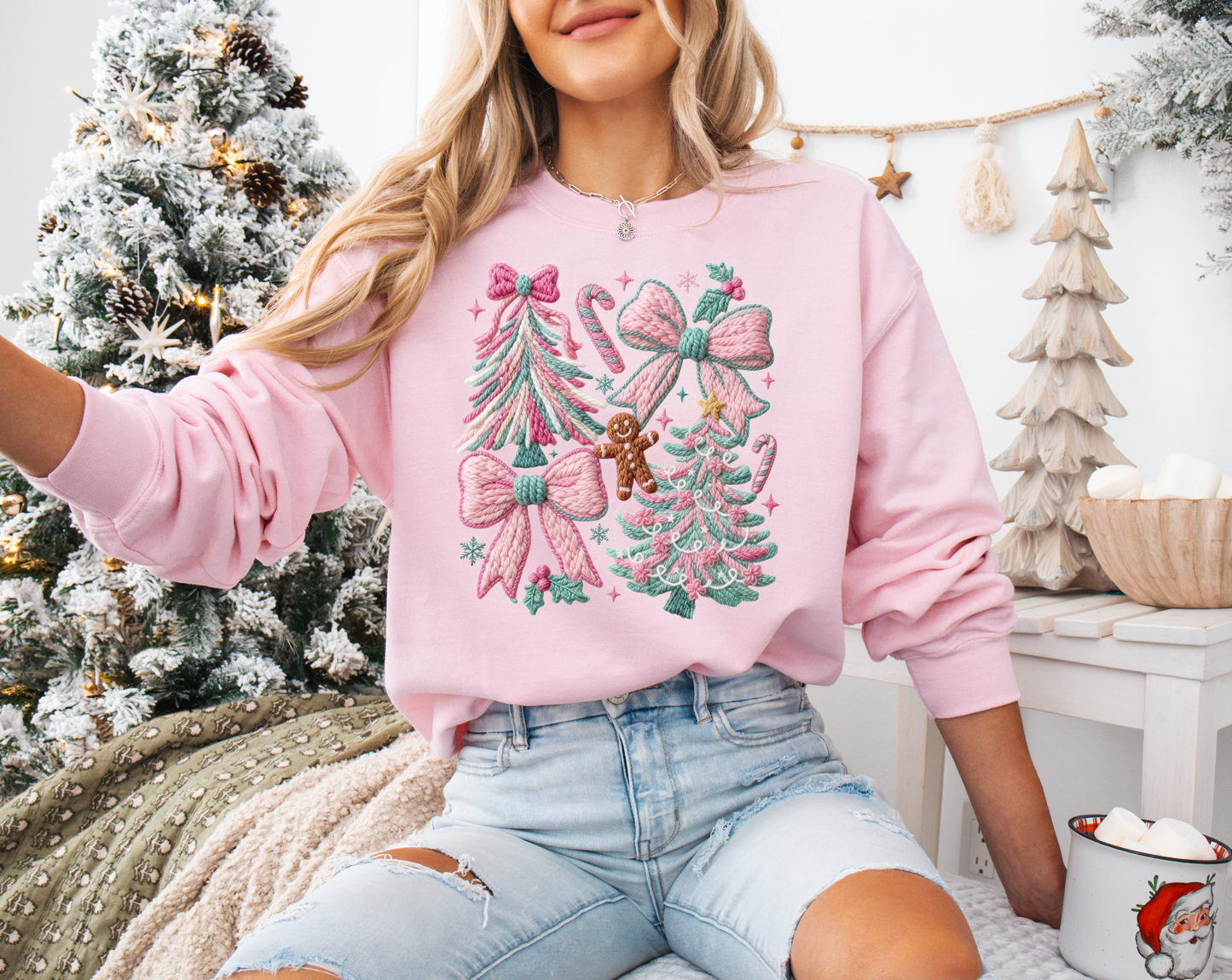 Gingerbread Girly Sweater