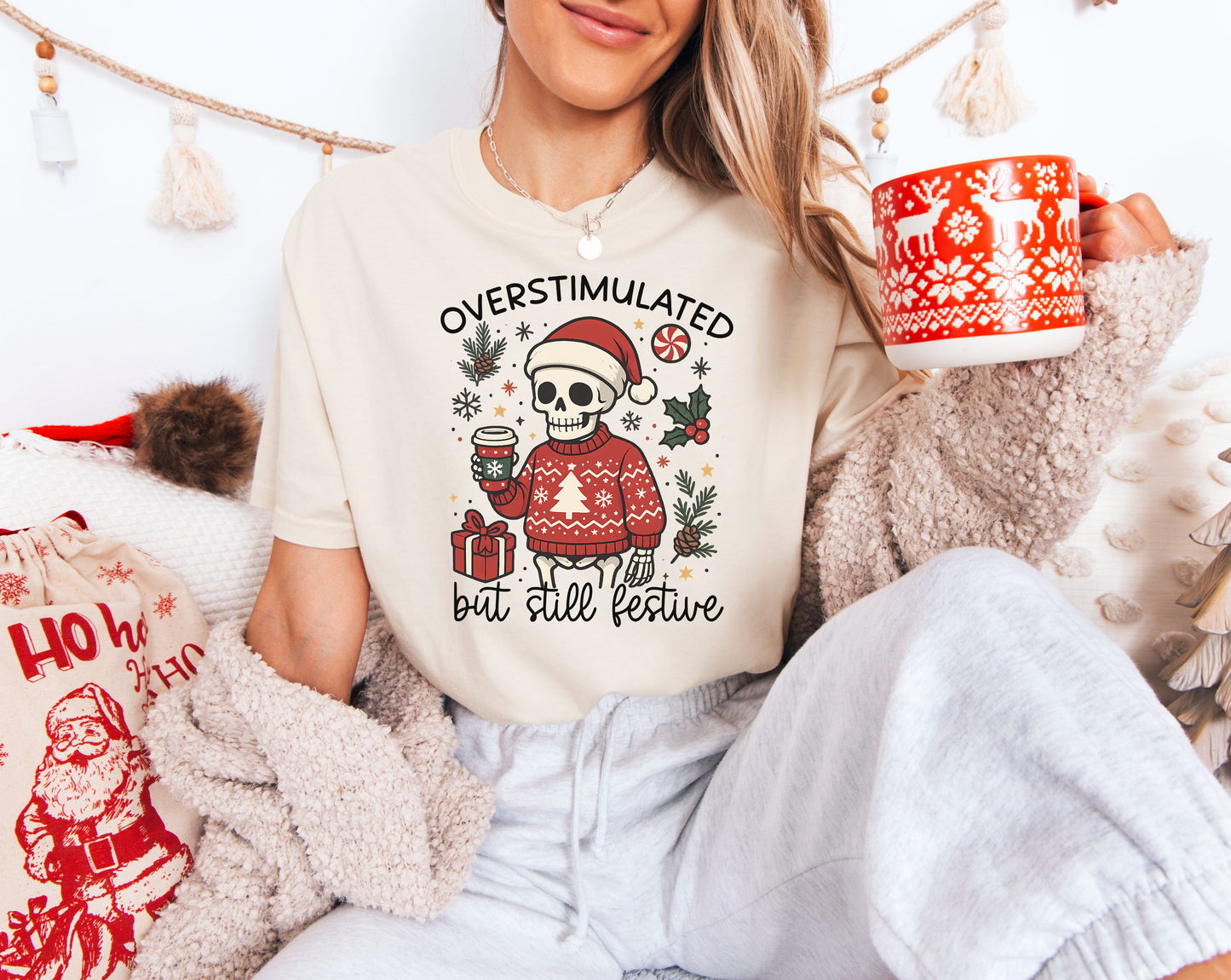 Overstimulated but Festive T-Shirt