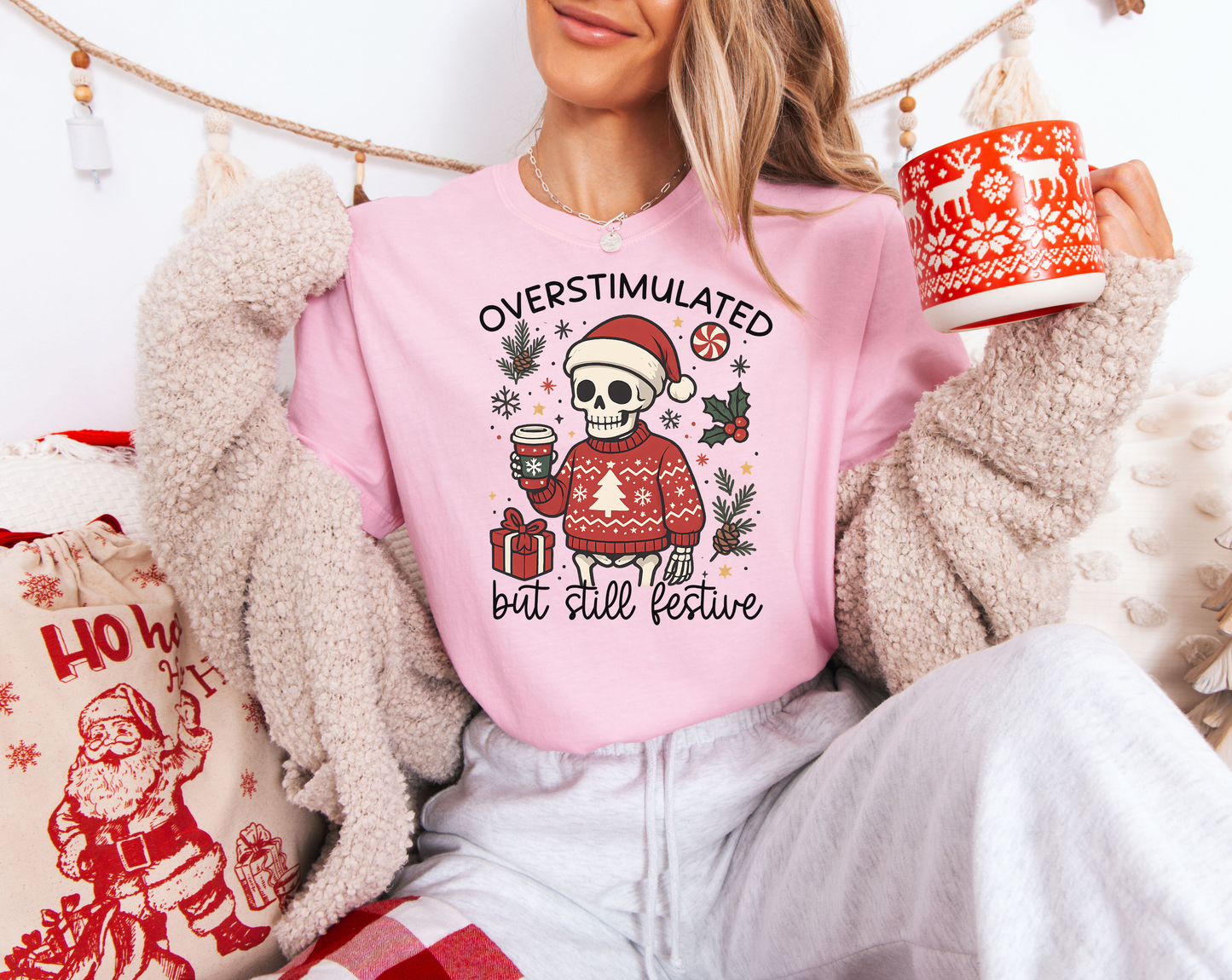 Overstimulated but Festive T-Shirt