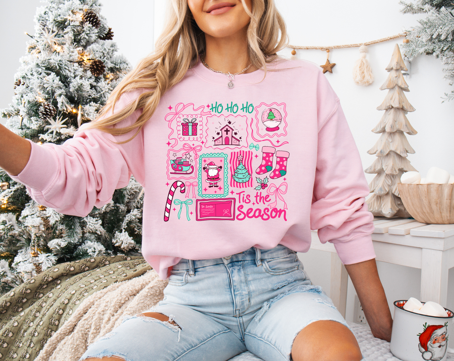 Ho Ho Ho Tis' The Season Sweater