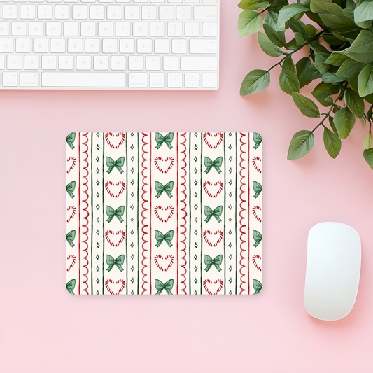 Christmas Coquette Mouse Pad