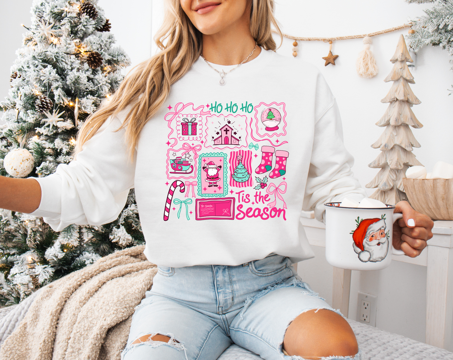 Ho Ho Ho Tis' The Season Sweater