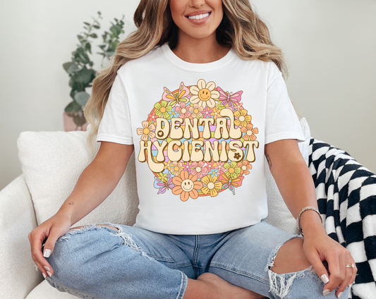 Groovy Dental Hygienist T-Shirt