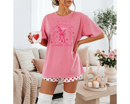 Galentine's Day Social Club T-Shirt