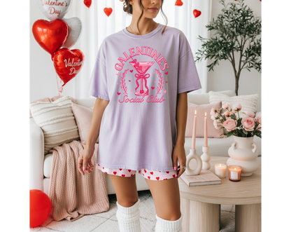 Galentine's Day Social Club T-Shirt