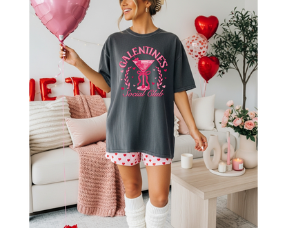 Galentine's Day Social Club T-Shirt