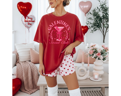Galentine's Day Social Club T-Shirt