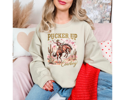 Pucker Up Cowboy Sweater