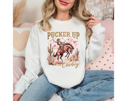Pucker Up Cowboy Sweater
