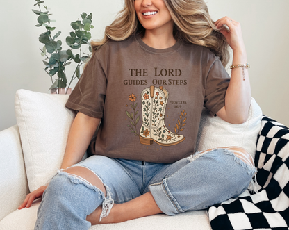 The Lord Guides Our Steps T-Shirt