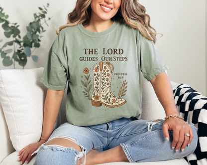 The Lord Guides Our Steps T-Shirt