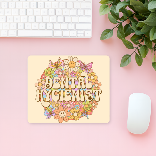 Dental Hygienist Groovy Mouse Pad
