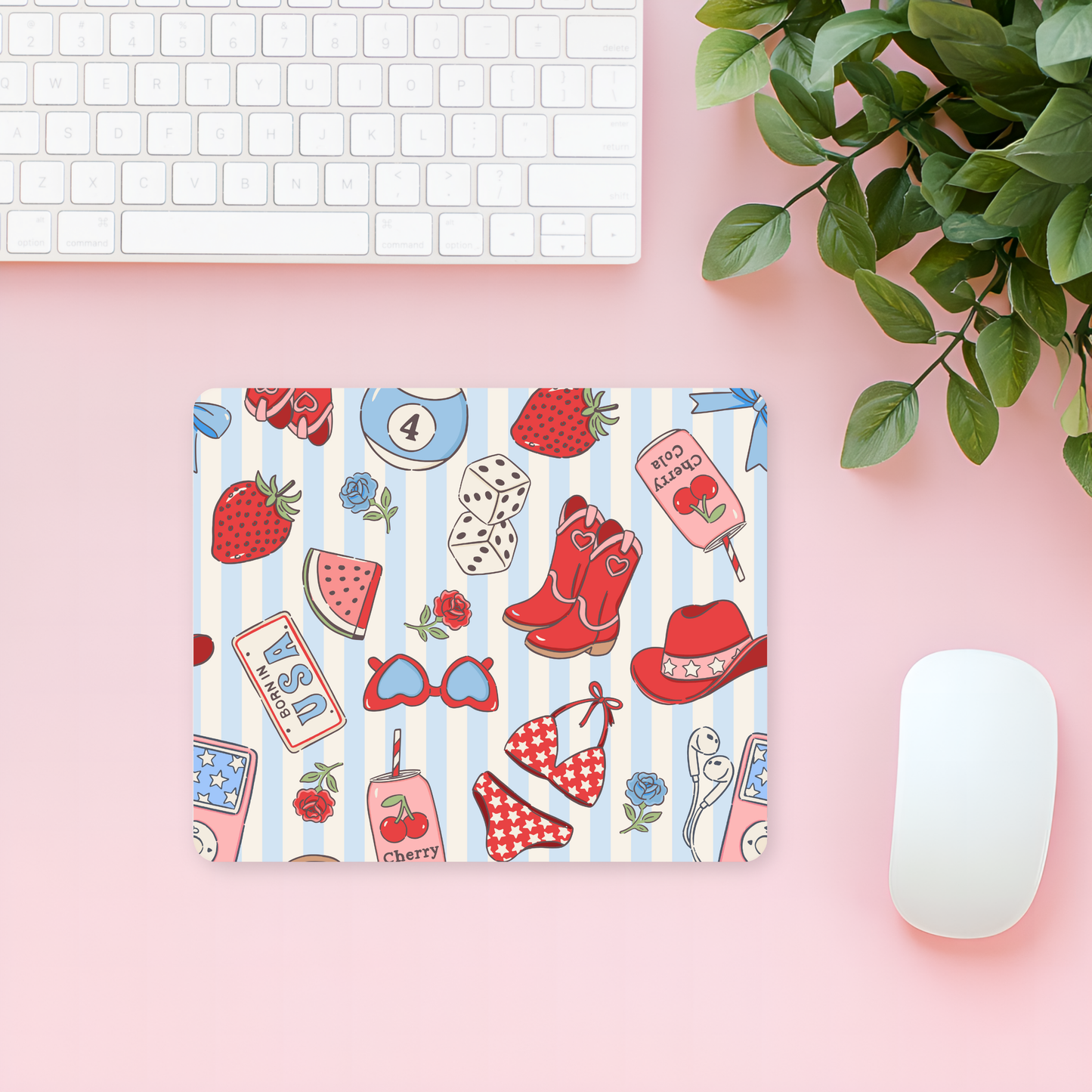 Born in the USA Mouse Pad