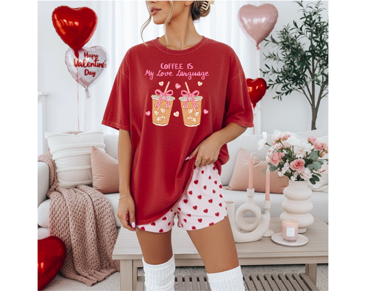 Coffee is My Love Language T-Shirt