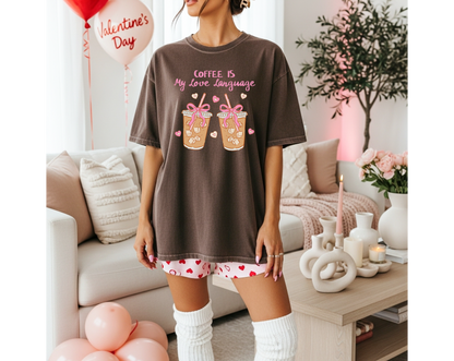 Coffee is My Love Language T-Shirt