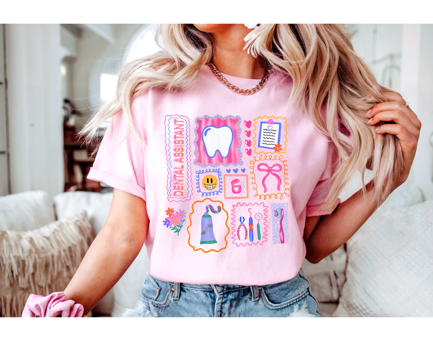 Dental Assistant Girly T-Shirt