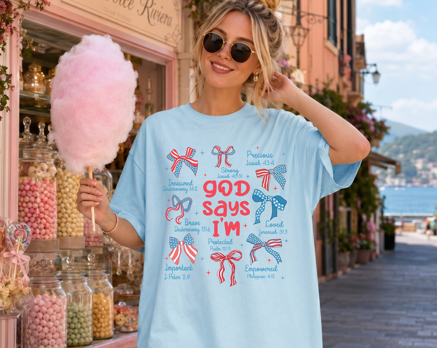 God Says I Am Patriotic T-Shirt