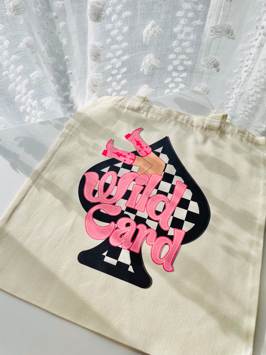 Wild Card Tote Bag