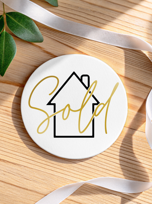 Gold Sold Coaster