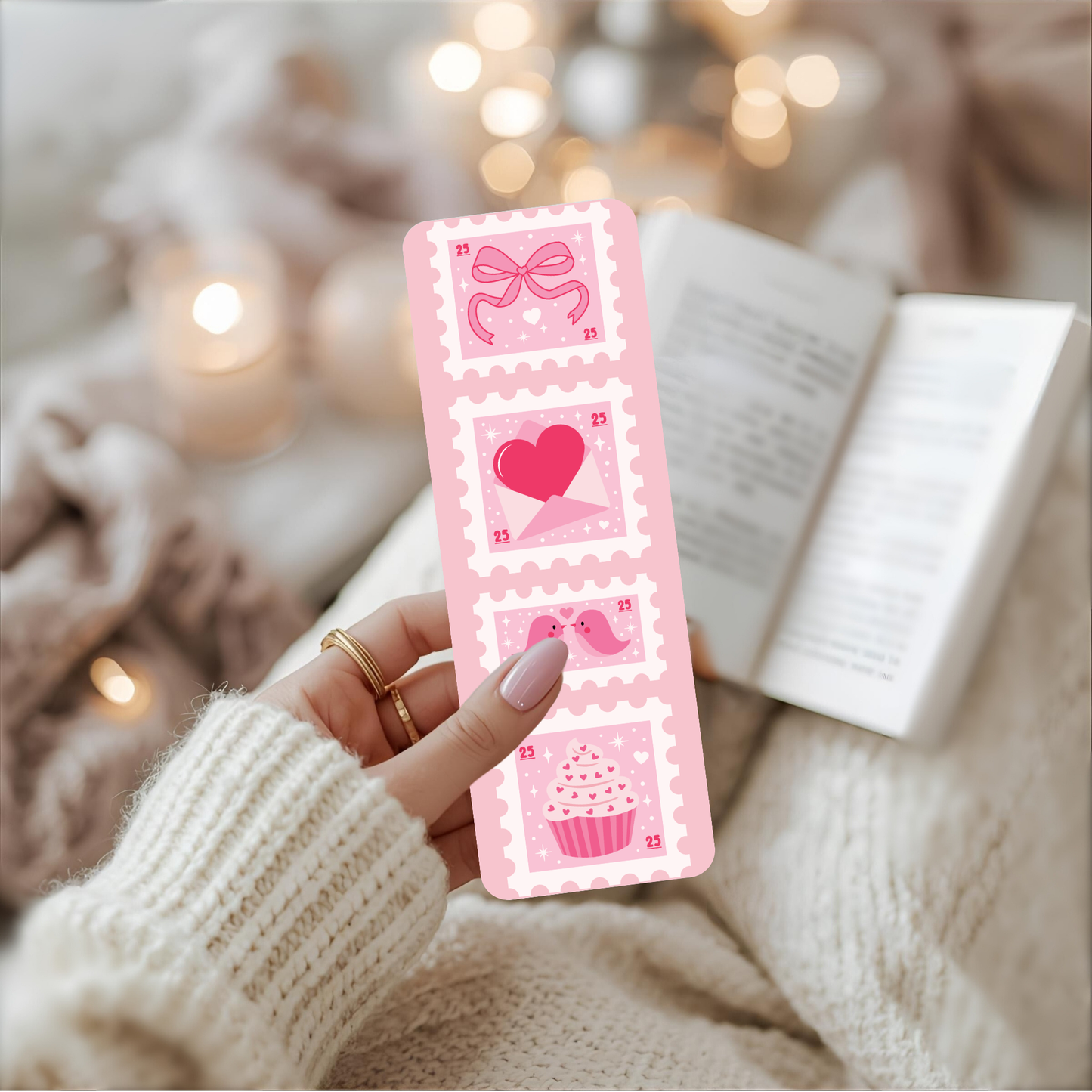 Love Stamp Bookmark