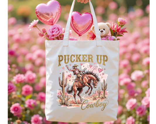 Pucker Up Tote Bag
