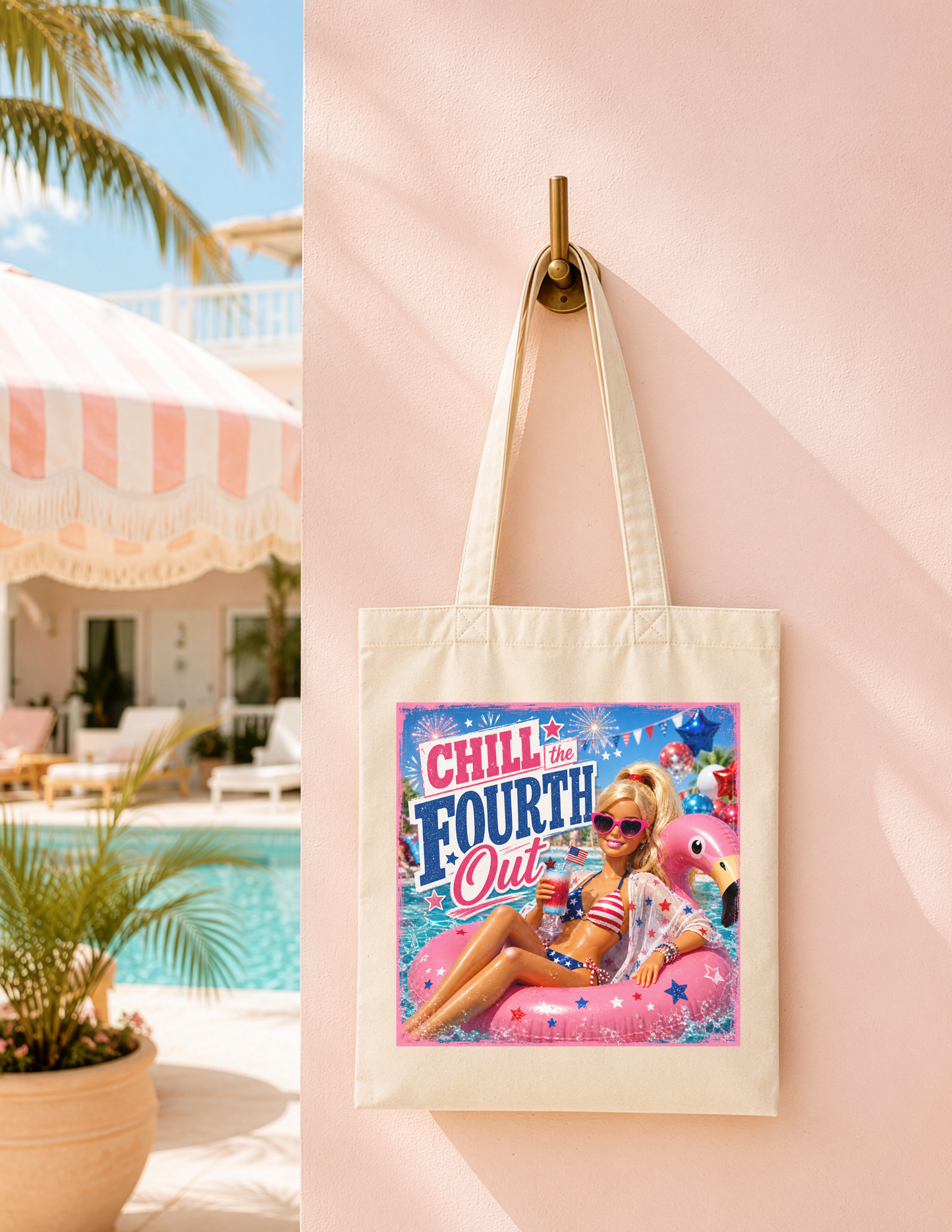 Blonde Chill The Fourth Out Tote Bag