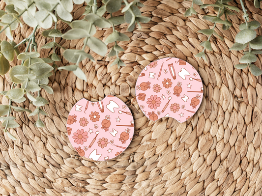 Boho Dental Car Coasters