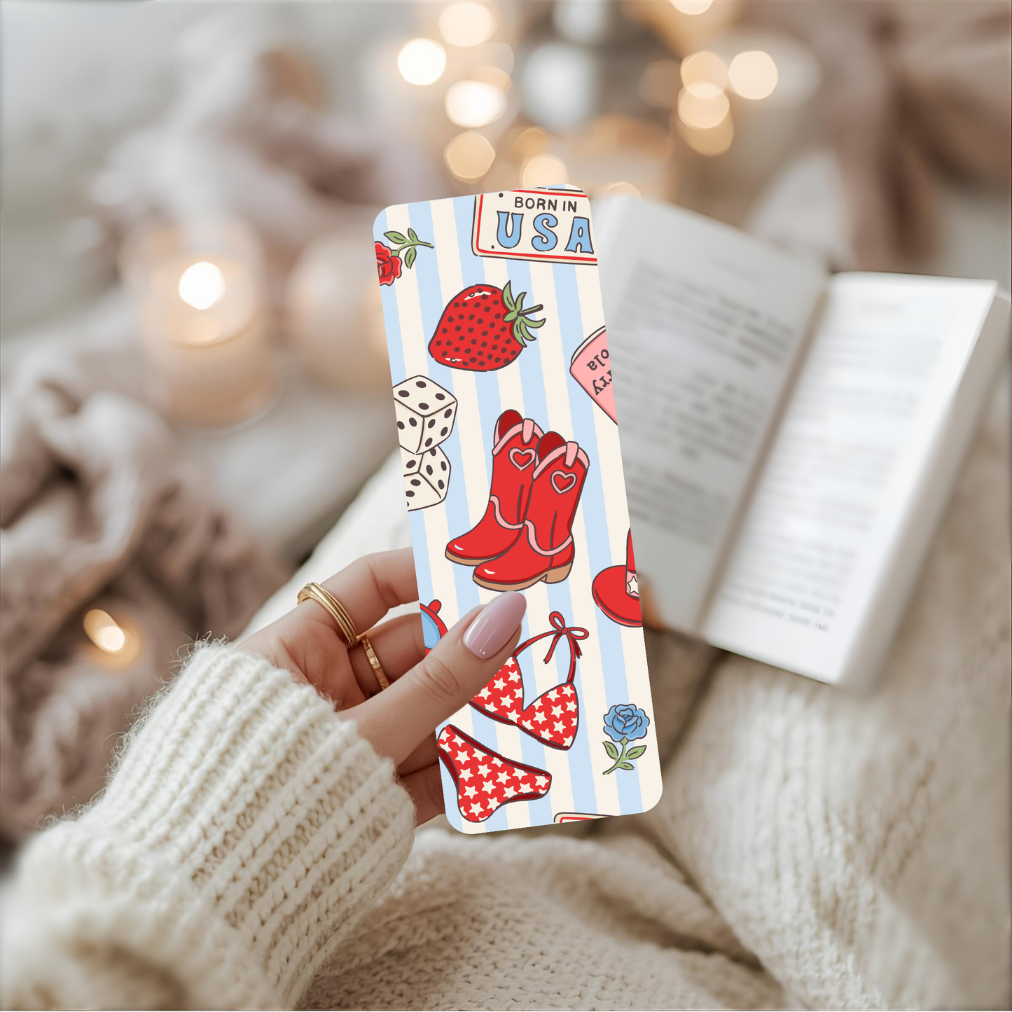 Born in the USA Metal Bookmark